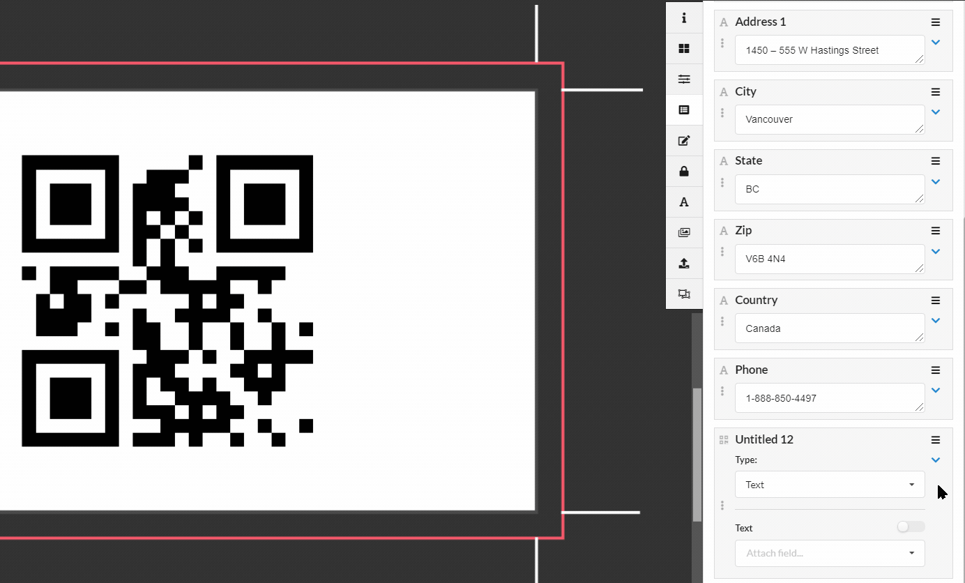 QR Code Field www.presscentric.com