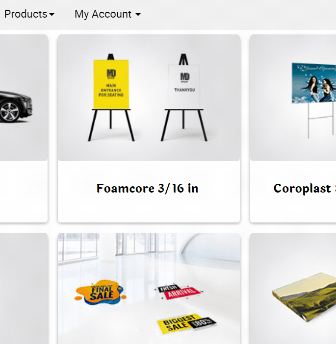 Large Format Products