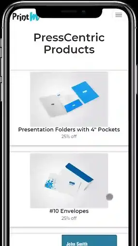 Responsive Ordering Animation Looped